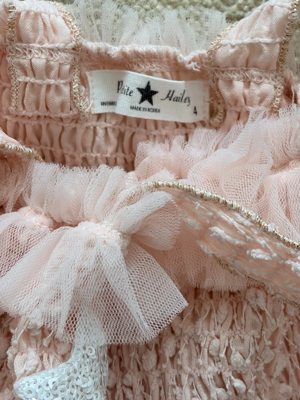 Petite Hailey sweet blush